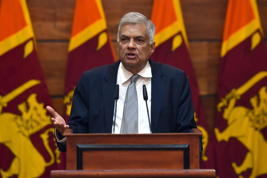 Премьер-министр Шри-Ланки Ранил Викрамасингхе. Фото © Shutterstock