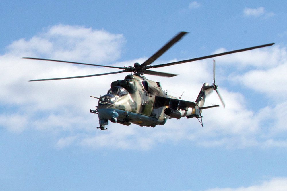 ВС России сбили украинский вертолёт Ми-24 и семь беспилотников