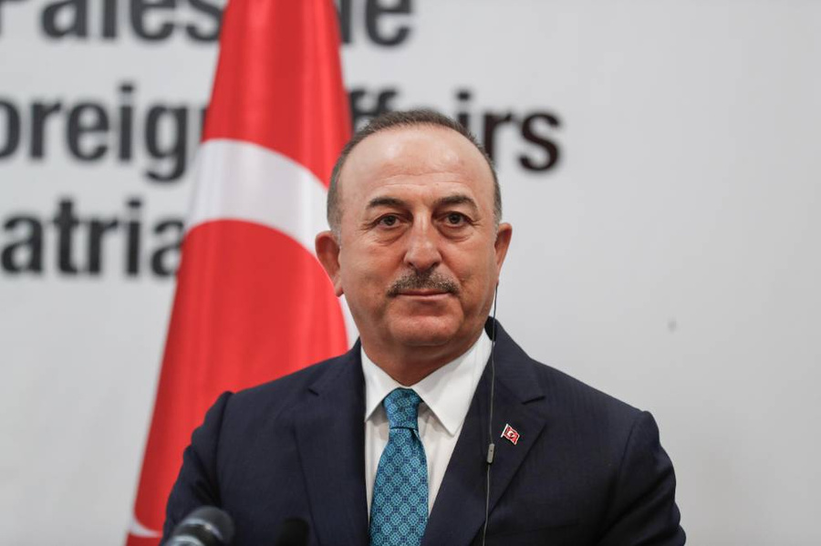 Министр иностранных дел Турции Мевлют Чавушоглу. Фото © ТАСС / ЕРА / ATEF SAFADI