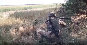 При поддержке огнём из боевой машины: Российские десантники захватили опорный пункт ВСУ