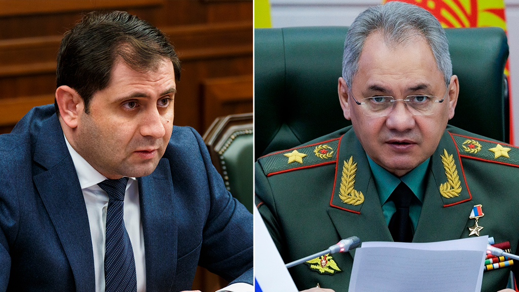 Министр обороны Армении вылетел в Москву на встречу с Шойгу