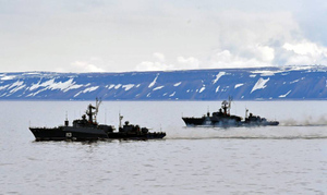 Боевые корабли Северного флота отработают защиту арктических островов