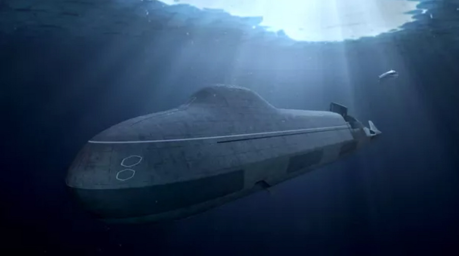 Концепт-проект подводной лодки "Арктур". Фото © ЦКБ "Рубин"