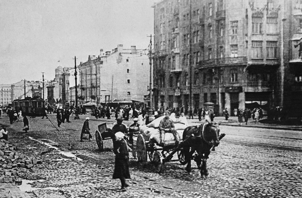 Начало 1920-х гг. Лиговская улица, Петроград, Россия. Точная дата съёмки не установлена. Фото © ТАСС