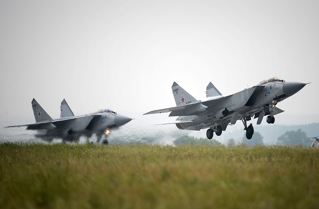 Истребители-перехватчики МиГ-31. Фото © ТАСС / Донат Сорокин
