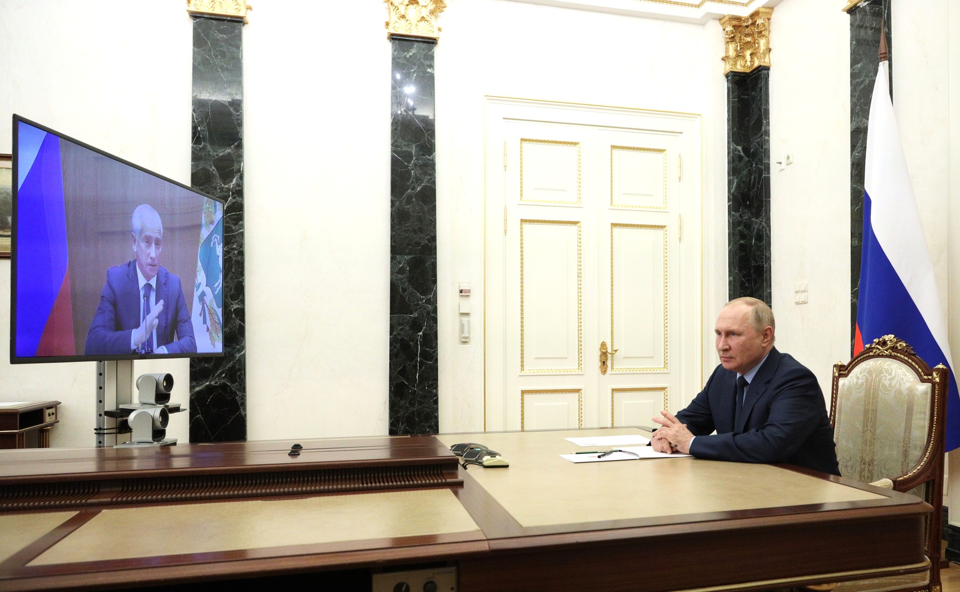 Путин пообщался с врио томского губернатора и поддержал проекты по развитию региона