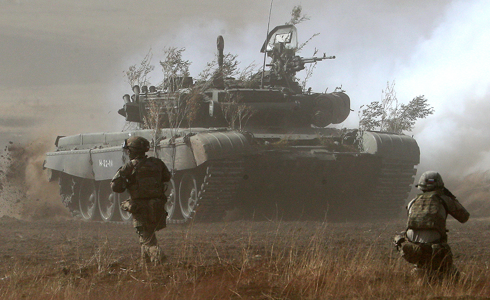 Танк Т-72Б3М. Фото © ТАСС / Гавриил Григоров