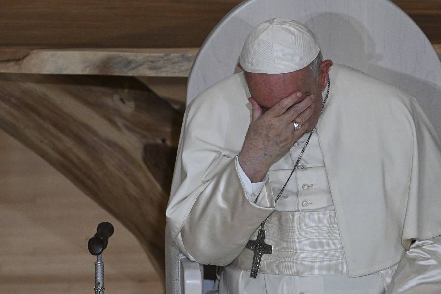 <p>Папа римский Франциск. Фото © ТАСС / EPA / CIRO FUSCO</p>