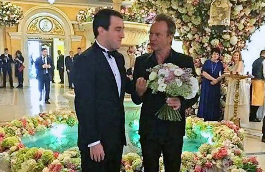 Когда в 2016 году Саид женился, на его свадьбе в Лондоне выступал Стинг. Фото © Instagram (запрещён на территории Российской Федерации) / wonderful_wedding_world