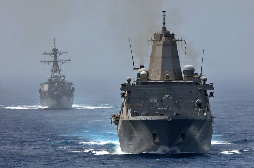 ВС Китая приведены в повышенную готовность из-за американских эсминцев в Тайваньском проливе