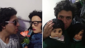 Отчаявшийся найти любовь 49-летний тиктокер завёл детей от тряпичной куклы и планирует свадьбу