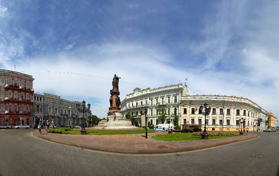 <p>Екатерининская площадь в Одессе. Фото © ТАСС / Роман Кручинин</p>