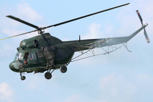 Вертолёт Ми-2 совершил жёсткую посадку на Камчатке