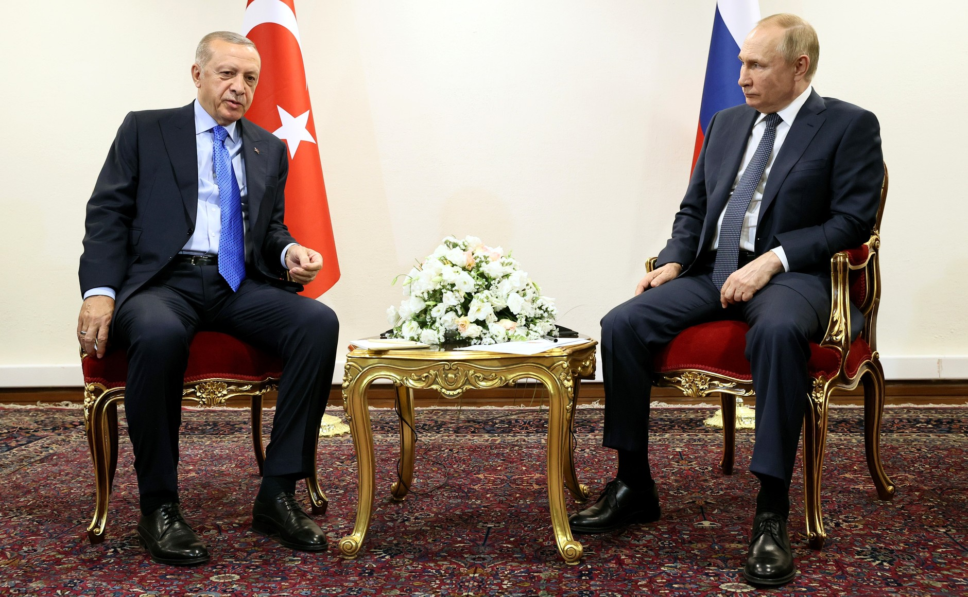 В Кремле озвучили темы, которые Путин и Эрдоган обсудят в Сочи