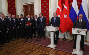 В Кремле ответили на вопрос о совместной пресс-конференции Путина и Эрдогана в Сочи
