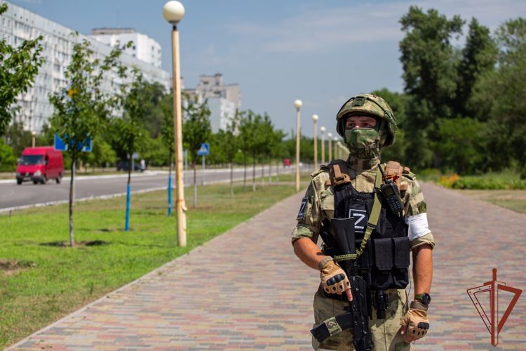 Росгвардия задержала в Херсонской и Запорожской областях 70 украинских силовиков