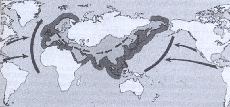 Концепция Римленда. Фото © Wikipedia