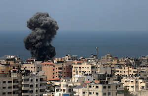 В секторе Газа заявили о 253 раненных в результате авиаударов Израиля