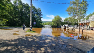 Последствия паводков в Амурской области. Фото © МЧС России