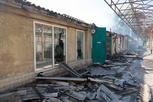 ВСУ обстреляли Киевский район Донецка тремя ракетами из РСЗО "Ураган" с минами "Лепесток"