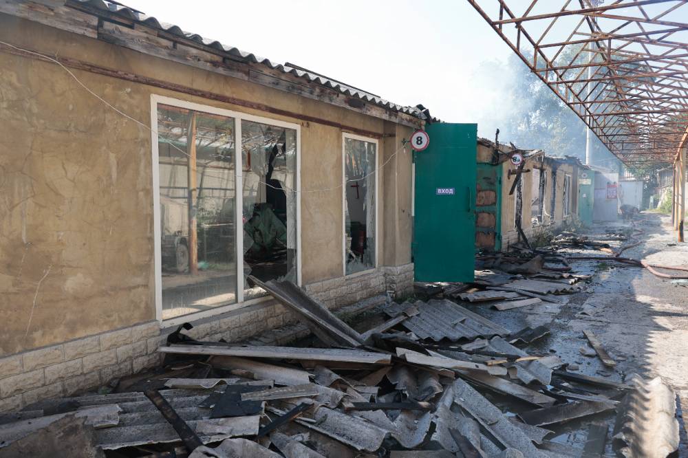 ВСУ обстреляли Киевский район Донецка тремя ракетами из РСЗО Ураган с минами Лепесток