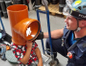 Спасатели из Новороссийска вызволили ребёнка из пластиковой трубы. Фото © Telegram / Алексей Одеров