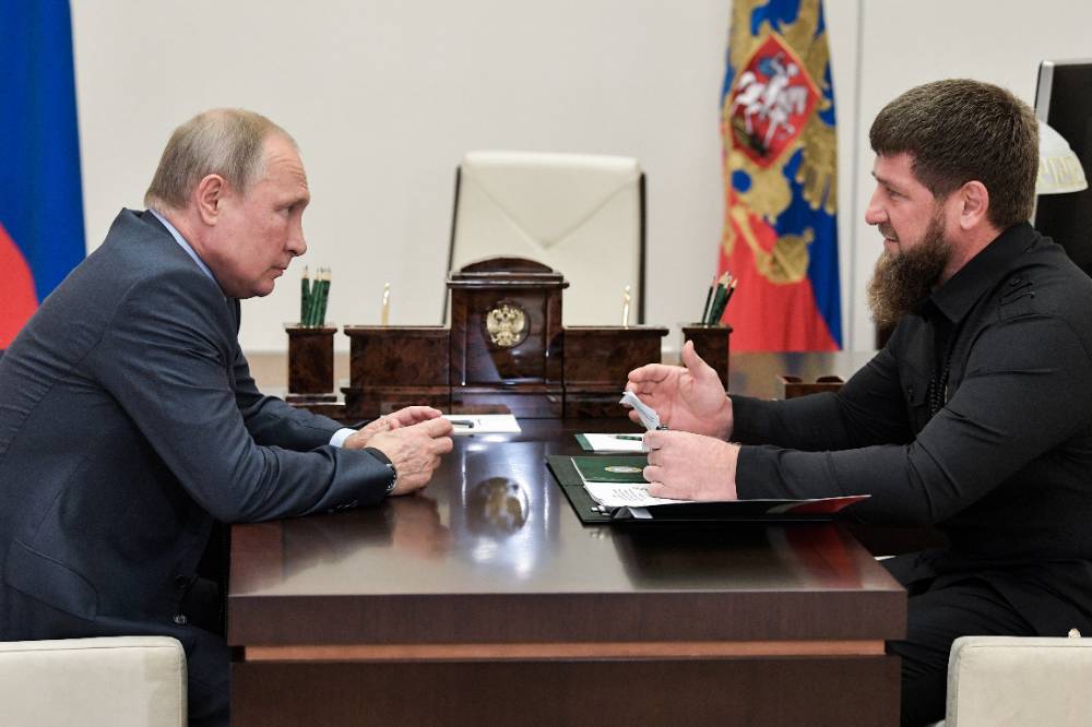 Песков рассказал, что обсуждали Путин и Кадыров на встрече