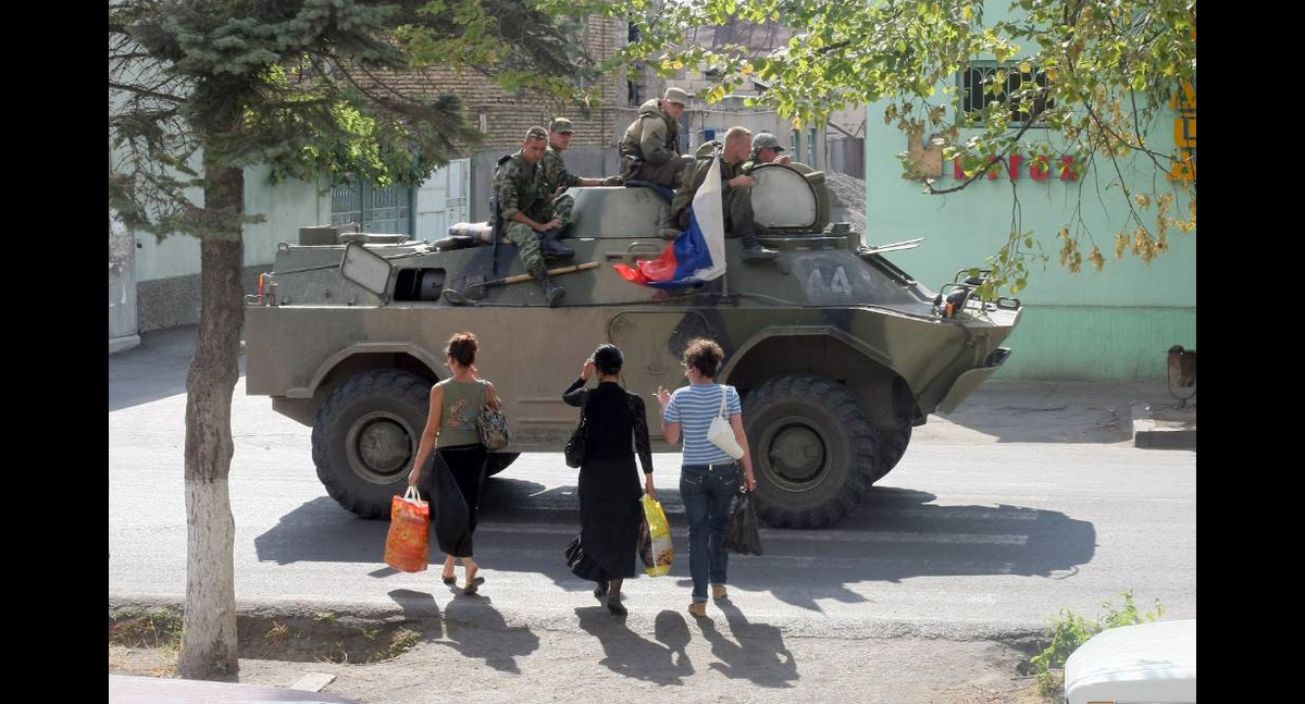 Захват военной базы. Российская Военная база в Южной Осетии. Грузинские военные базы.