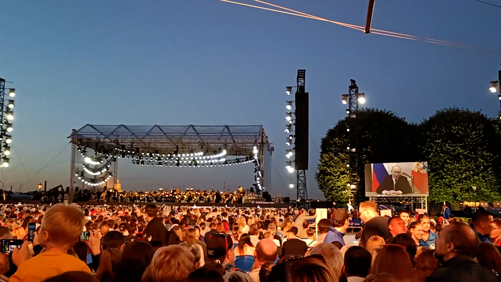 Путин назвал Седьмую Ленинградскую симфонию Шостаковича примером большого искусства