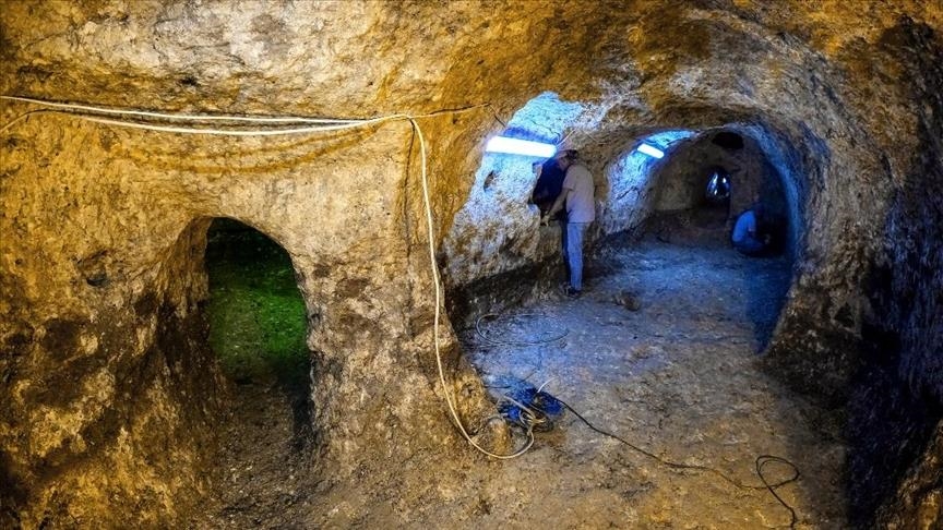 В Турции случайно нашли подземный город