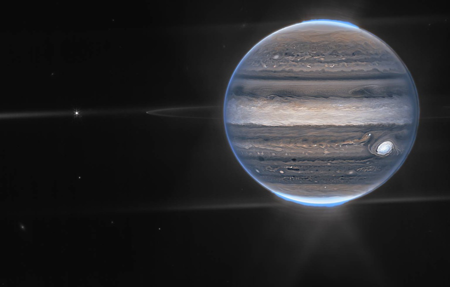 Фото © NASA, ESA, CSA, Jupiter ERS Team