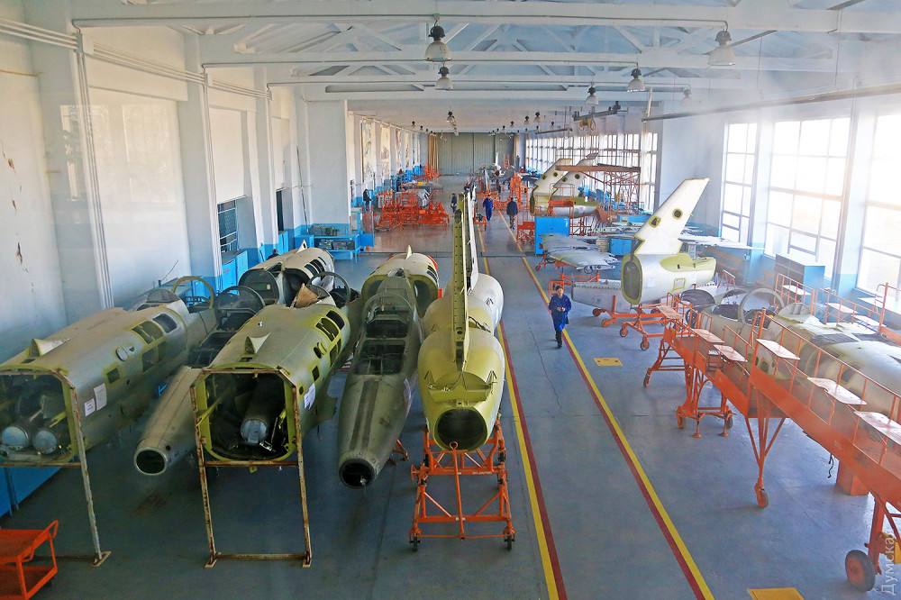 Одесский авиационный завод. Фото © Думская