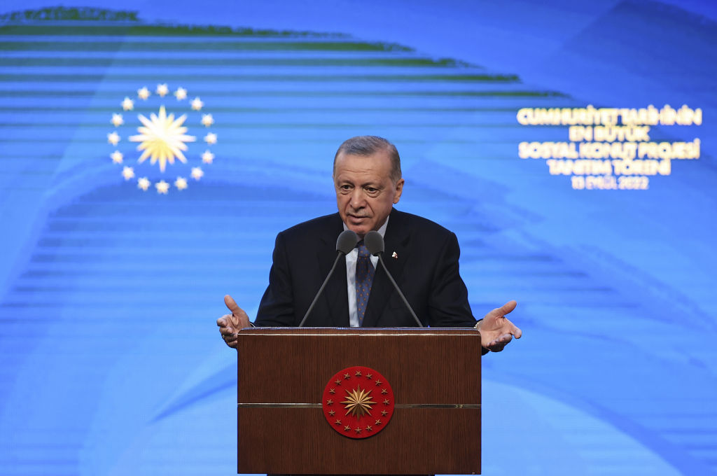 Президент Турции Реджеп Тайип Эрдоган. Фото © Getty Images / Emin Sansar / Anadolu Agency