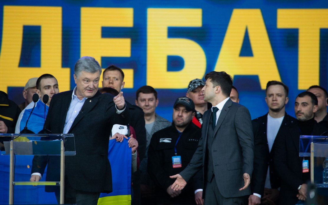 Квартальцы присутствовали на дебатах перед выборами президента Украины. Фото © Wikipedia