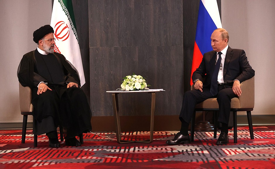 Путин указал на развитие отношений России и Ирана по всем векторам