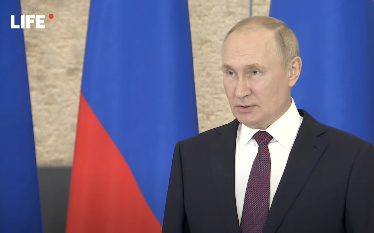 Путин: Запад десятилетиями культивировал идею развала России 