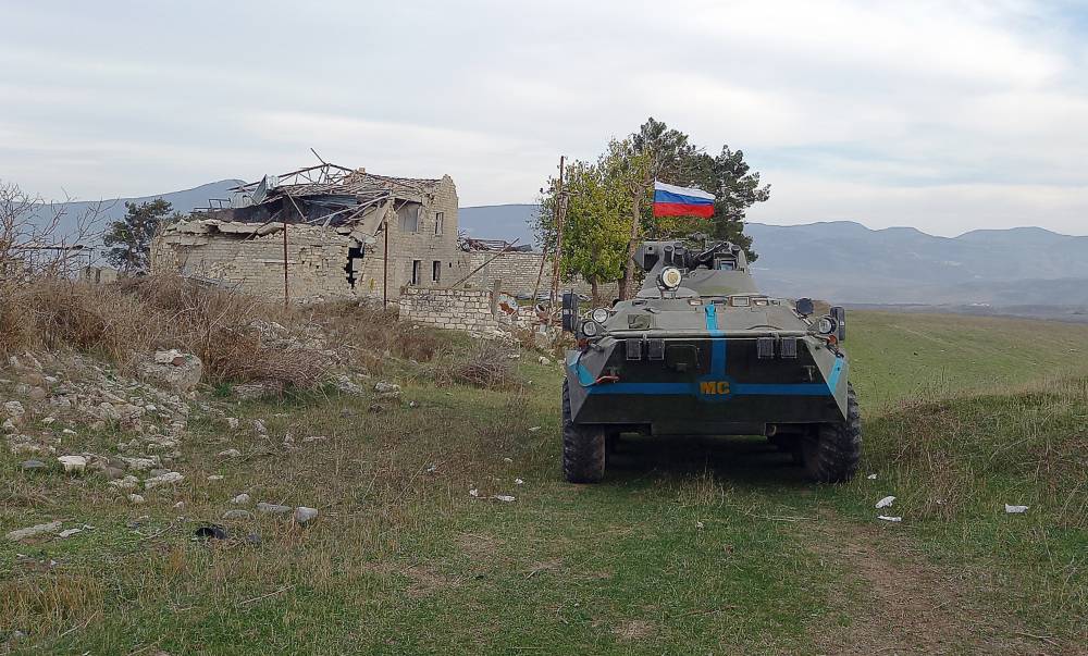 МО РФ не зафиксировало нарушений в Нагорном Карабахе в зоне ответственности России