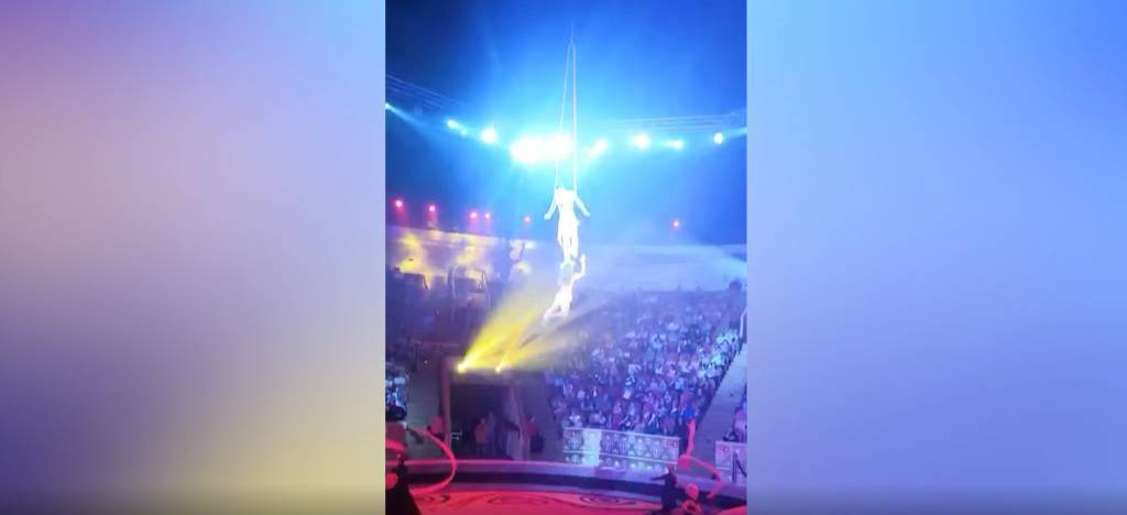Стало известно о состоянии гимнастки, упавшей с пятиметровой высоты в омском цирке