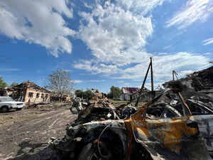 Разрушения в Валуйках после атаки ВСУ. Обложка © Telegram-канал Вячеслава Гладкова