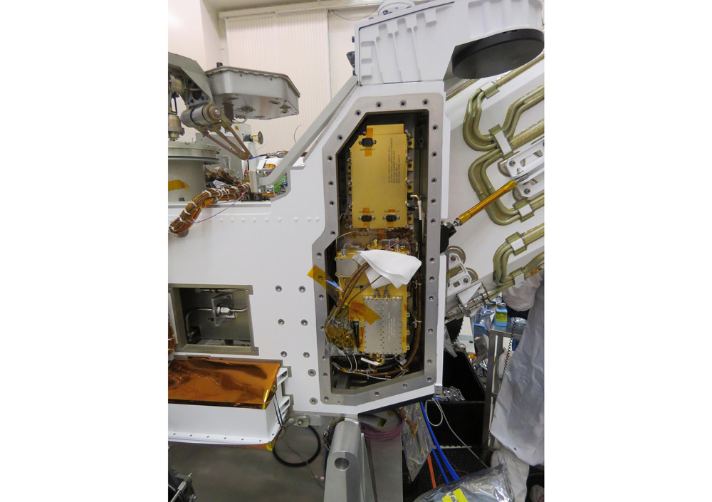 Прибор RIMFAX, установленный на борту марсохода Perseverance. Фото © Wikipedia