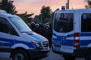 Восемь полицейских в Касселе пострадали на митинге против поставок оружия Украине
