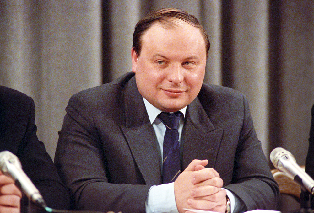 Первый вице-премьер Правительства РФ Егор Гайдар. Фото © Фотохроника ТАСС 