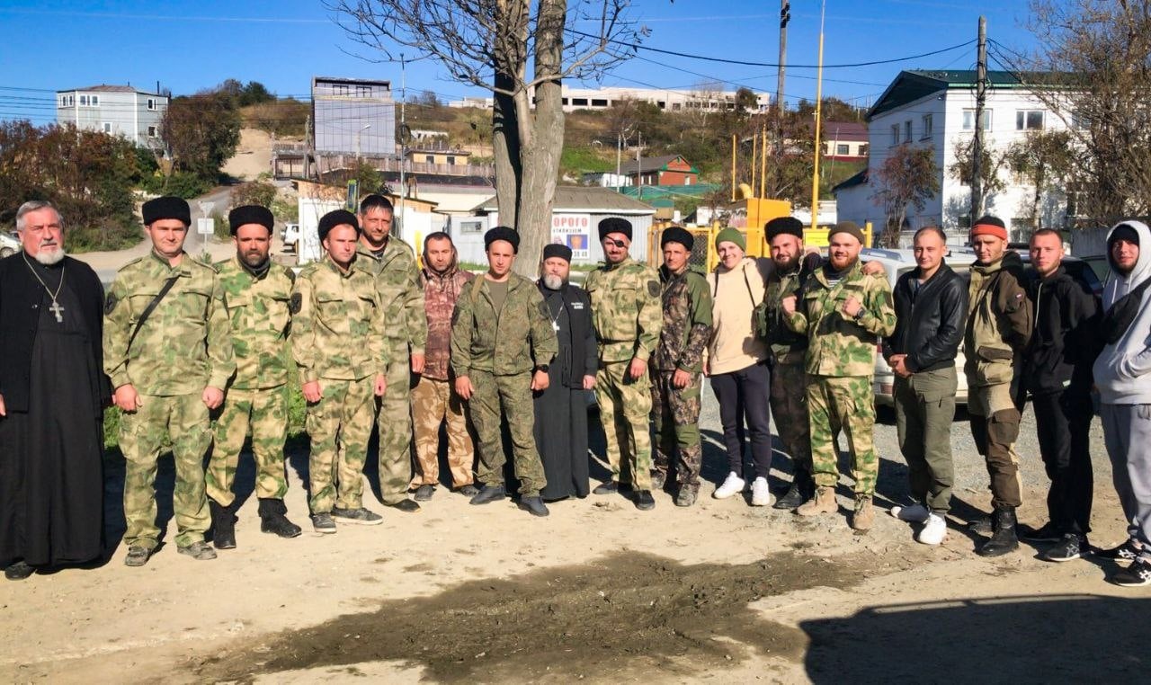 На Сахалине казаки-добровольцы явились в военкоматы, не дожидаясь повесток
