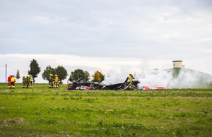 Два самолёта столкнулись в небе над Германией, есть жертвы
