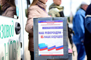 На референдуме о вхождении ЛНР в состав России проголосовало более 1,1 млн человек