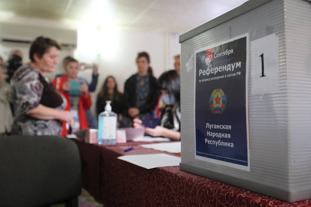 Вхождение Запорожской области в состав России поддержало 93,11% избирателей