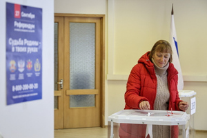 На участках в РФ подсчитали все голоса жителей Херсонской области на референдуме, за — 96,75%