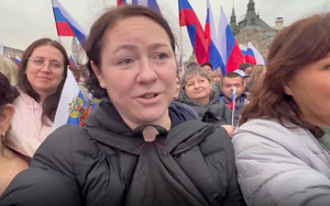 Участница митинга-концерта на Красной площади: Русский человек ничего не боится
