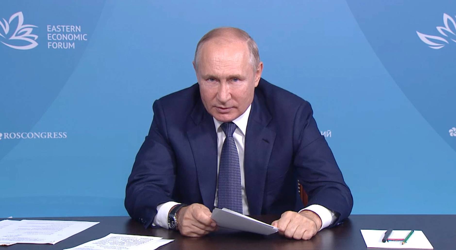 Путин на ВЭФ выступит с речью о мировых процессах
