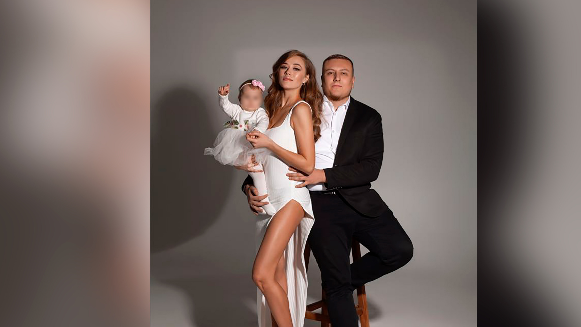 Константин Немичев с женой Анной Леонович и дочерью Полиной. © Instagram (запрещён на территории Российской Федерации) / nemi.ju